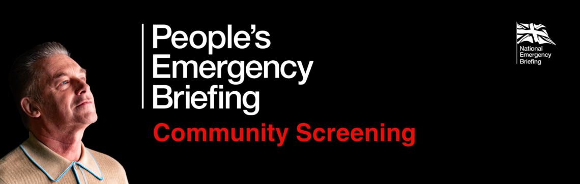 Peoples Emergency Briefing advertising image